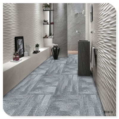 PP Material Commercial Modern Carpet Tiles with Non-Woven Cushion Backing for Commercial Room